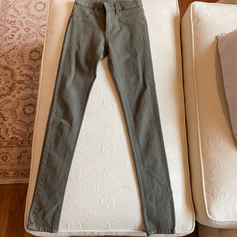 Carmar LA Army green skinny jeans